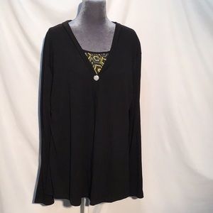 Roman Fashion layered tunic size 2X